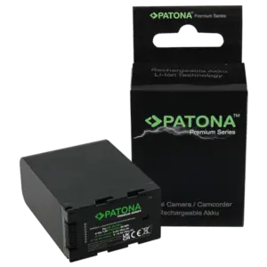 Batería PATONA Premium 1354 de 7800 mAh compatible con JVC GY-HC500 y GY-HC550, con celdas LG y salida D-Tap.