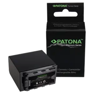 Batería PATONA Premium 1231 de 7800 mAh compatible con Panasonic VW-VBD78, AJ-HPX270 y AJ-PX298MC.