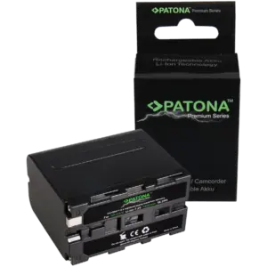Batería PATONA Premium NP-F750 5200 mAh para videocámaras Sony